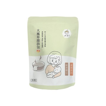 好漢草 - 大風草湯浴擦澡包 1袋7入
