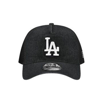 NEW ERA 9FORTY 940AF 水洗丹寧 MLB 洛杉磯道奇 道奇隊 LA 深丹寧 卡車帽 網帽 卡車網帽