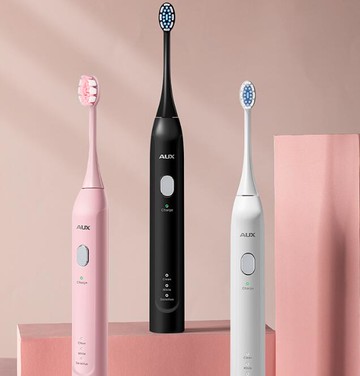 AUX/奧克斯電動牙刷充電式情侶套裝聲波超全自動軟毛女成人款626雙11 雙11全館免運