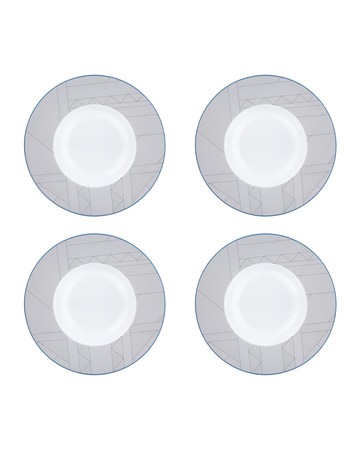 Orquestra Soup Plates, Set of 4