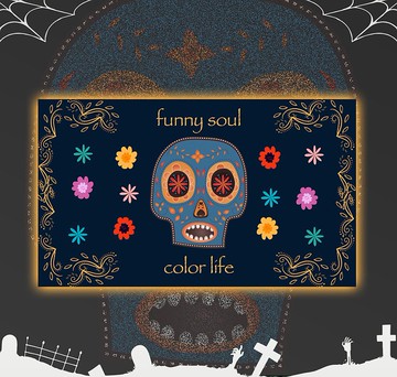 【Walkplus】快乾大毛巾(萬聖節款)