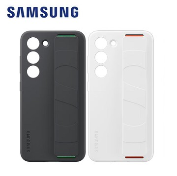 【SAMSUNG】三星 Galaxy S23 矽膠薄型保護殼 ( 附指環帶 ) 公司貨