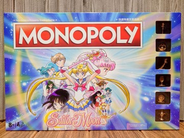 【桌遊侍】地產大亨 美少女戰士《免運》正版實體店面快速出貨 地產大亨.大富翁.美少女戰士.美少女戰士水手月亮.家庭桌遊