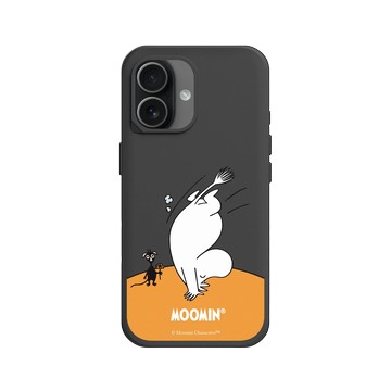 iPhone 17 SolidX 黑 - Moomin - 倒立看世界