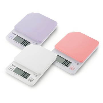 日本測量第一品牌 【日本 TANITA】 馬卡龍色 KJ-114 電子秤 (3色可選) 料理秤 麵粉秤 烘焙 秤重 磅秤