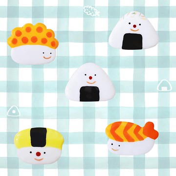 壽司家族  陶瓷別針