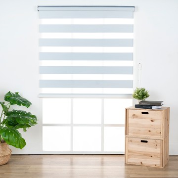 韓國可調光遮光捲簾 白色 105x185cm