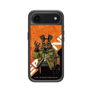 iPhone Air Mod NX -邊框背蓋組合 (相機按鈕) 黑 - BOUNCE - Bomb the system