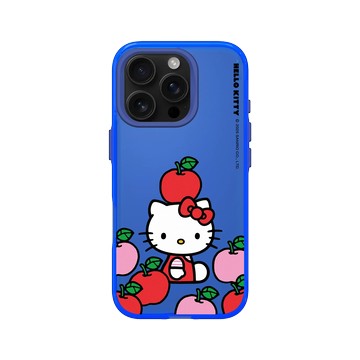 iPhone 16 Pro Clear 激光藍 - 三麗鷗-Hello Kitty - 蘋果疊疊樂