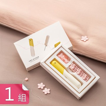 【荷生活】花朵型被單固定器 不留針枕套被套防跑位固定夾-全套1入組