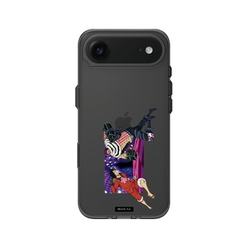 iPhone Air Clear (相機按鈕) 酷墨灰 - 航海王 One Piece - 角色系列-魯夫 vs 卡塔克利