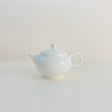 【訂製款】果實鈕蓋－白瓷小茶壺100ml