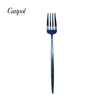 葡萄牙Cutipol MOON系列21CM主餐叉 (宇宙藍)