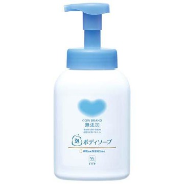Cow Brand Additive-Free Foaming Body Soap with Pump