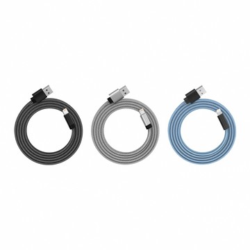 Magtame USB-A to Lightning 扁線款 磁性快收納充電傳輸線 1M