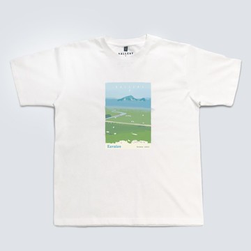 ZJ重磅寬版落肩短袖T恤 台灣色票系列-噶瑪蘭 設計款 MIT台灣製