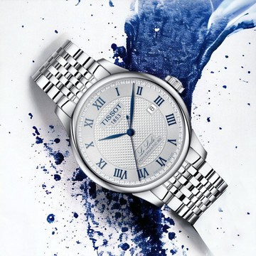 TISSOT 天梭錶 LE LOCLE 力洛克 20周年自動機械腕錶-T0064071103303 聖誕節 禮物