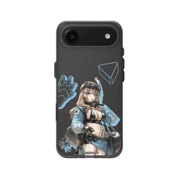 iPhone Air Clear (相機按鈕) 酷墨灰 - 露恰露恰 Lutralutra - 夏日大作戰！