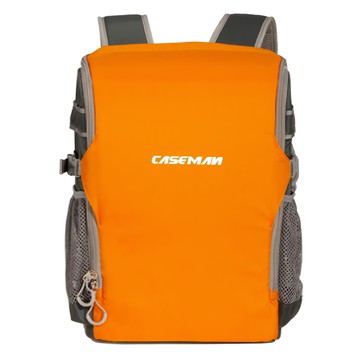 CASEMAN 卡斯曼 AW Outdoor 戶外系列 雙肩背包 AWB200，25*19*35cm，防潑水材質  橙色  1個