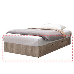 波爾多3.5尺二抽床底