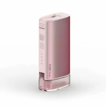 【PORClean寶可齡】THIN601 隨身型抗菌沖牙機｜櫻花粉極光銀
