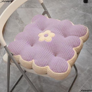 大促銷二 坐墊 椅墊 靠墊 加厚 厚椅墊 屁墊 四季通用坐墊蒲團學生椅子軟墊屁墊靠墊餅乾形久坐減壓屁股墊坐墊