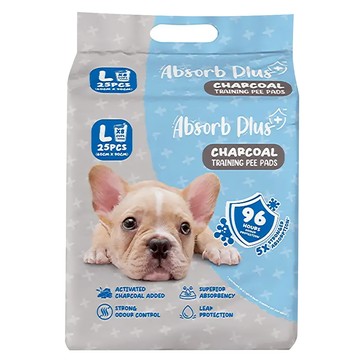 Absorb Plus 狠消臭尿布 活性炭尿布墊 60cm x 90cm  25片  1包
