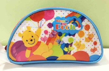 【震撼精品百貨】Winnie the Pooh 小熊維尼~筆袋&化妝包~彩虹#26559