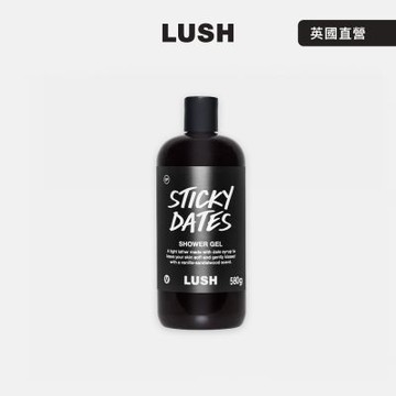 【LUSH 嵐舒】Sticky Dates 椰棗布丁沐浴露 580g(沐浴乳/香草/安息香/檀香)