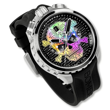 BOMBERG｜BOLT-68 Heritage 系列 數位骷髏腕錶－錶徑 45mm