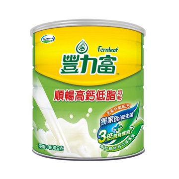 [家速配]豐力富順暢高鈣低脂奶粉800g
