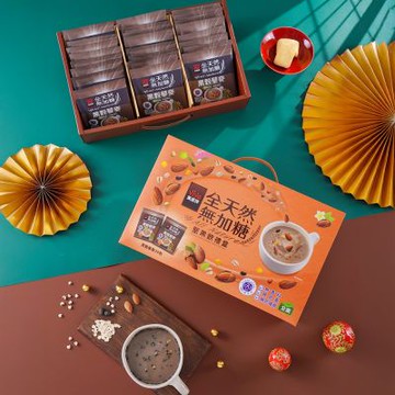 萬歲牌 全天然無加糖綜合堅果飲禮盒(黑穀藜麥)