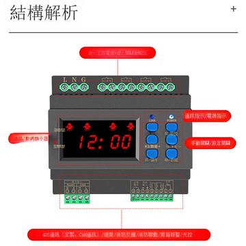智能照明控制時控模塊調光采集模塊無線遠程APP手機電腦開關控制[DD1121001]