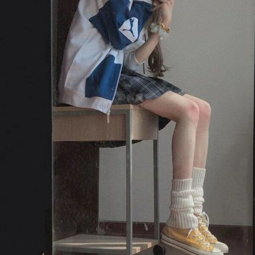 堆堆襪套豎條針織日系jk少女小腿襪ig辣妹jk皮鞋百搭腿套【倪醬小鋪】