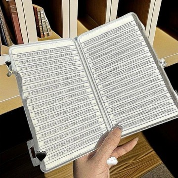 『臺灣出貨』免膠水小火苗下睫毛溫感自粘貼合初學者分段式新手單簇超軟假睫毛✨好物甄選