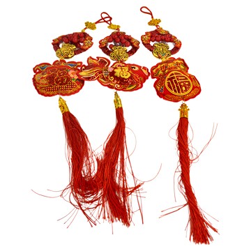 紅果新春賀年吊飾 Set 60公分  3組