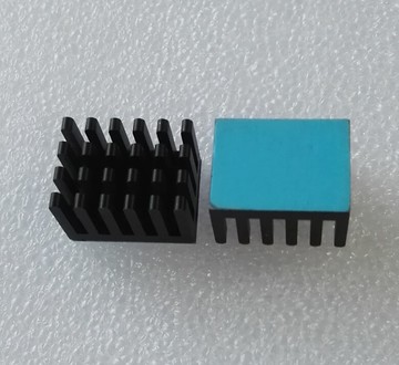 全新原裝 20x15x14mm 帶粘貼 導熱墊 鋁合金 破槽 散熱器 散熱片