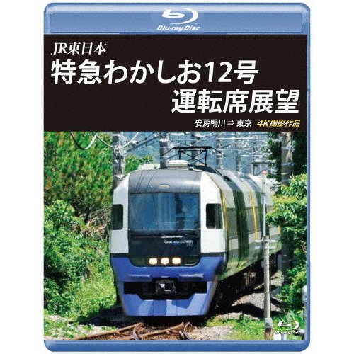 JR東日本 特急わかしお12号 運転席展望 安房鴨川 東京 4K撮影作品