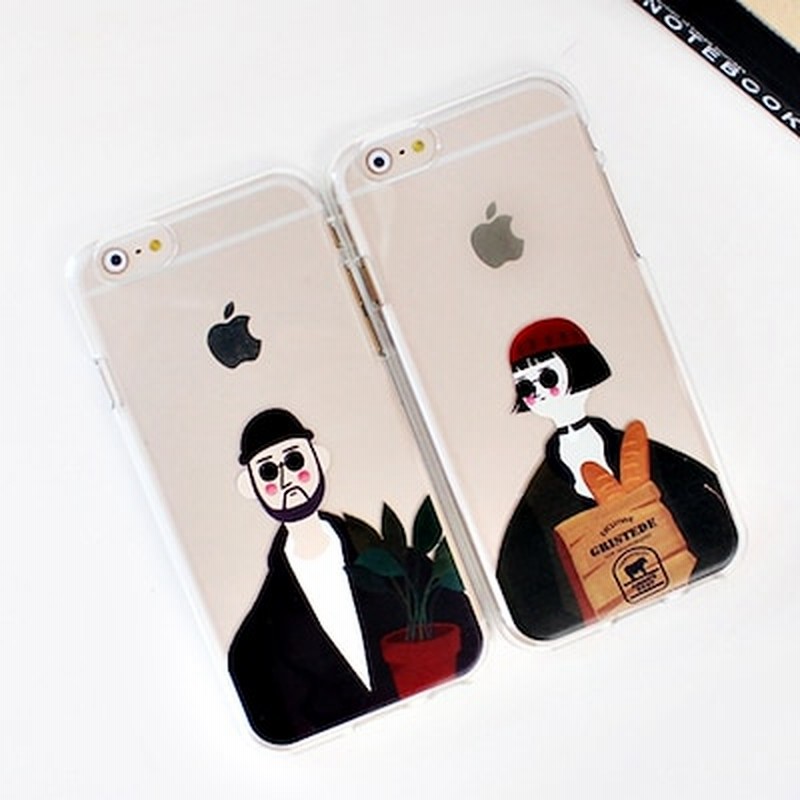 Iphone8ケース クリア 透明 アイフォン8 映画 レオンとマチルダ イラスト カップル お揃い ペア 韓国 スマホケース シリコン ソフト 携帯カバー 通販 Lineポイント最大1 0 Get Lineショッピング