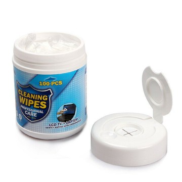 3C鍵盤消毒清潔濕巾(100片/桶)【蝦皮團購】