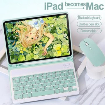 適用2024 iPad pro11藍牙鍵盤保護套mini7蘋果平板藍牙鍵盤皮套