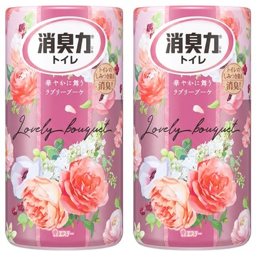 ST 雞仔牌 浴廁消臭力 幸福花朵香  400ml  2罐