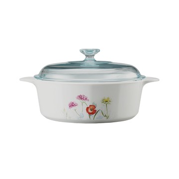 【康寧 Corningware】花漾彩繪康寧鍋3.2L