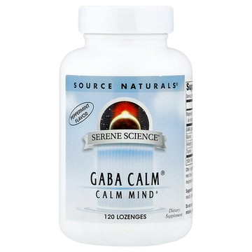 Source Naturals, Serene Science®，GABA Calm®，120 錠劑
