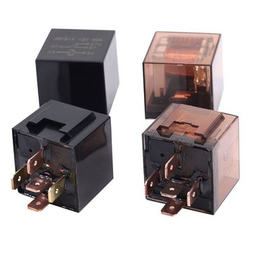 【西成】汽車繼電器 12v24v改裝4/5腳大功率100a防水喇叭空調大啓動免運