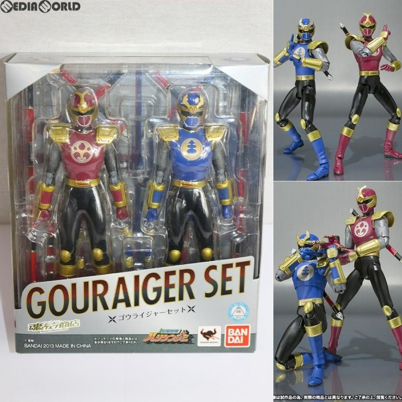 中古即納』{FIG}魂ウェブ商店限定 S.H.Figuarts(フィギュアーツ) ゴウライジャーセット 忍風戦隊ハリケンジャー 完成品 可動フィギュア  バンダイ(20131221) | LINEブランドカタログ