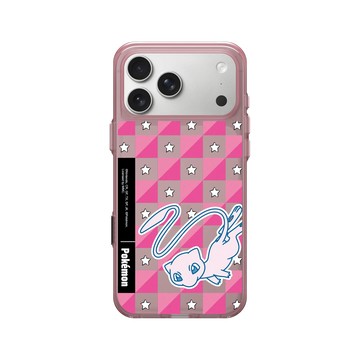 iPhone 17 Pro Max Clear (相機按鈕) 晶醺玫 - 寶可夢 Pokemon - 多彩系列-夢幻格紋