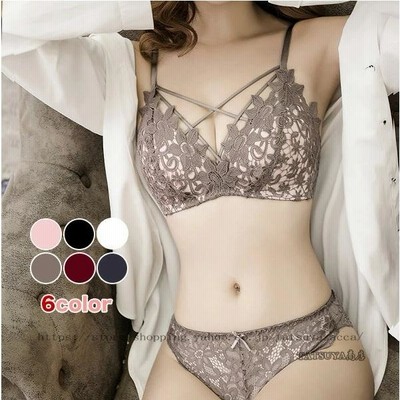 ブラジャー ショーツ セット ノンワイヤー フルバック セクシー 大きいサイズ 小さいサイズ 下着 レディース レース ブラショーツ ブラショーツセット インナー