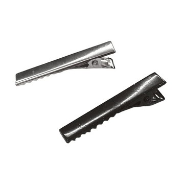 DIY髮夾 髮飾手工材料 鴨嘴夾 飾品夾 髮飾夾 開口夾 美術勞作配件素材 贈品禮品 A5936