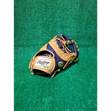 Rawlings HYPER 棒球手套 黃咖啡配色